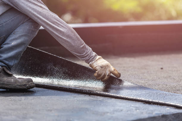 Professional Interior Drainage System technician working in Montezuma, NY
